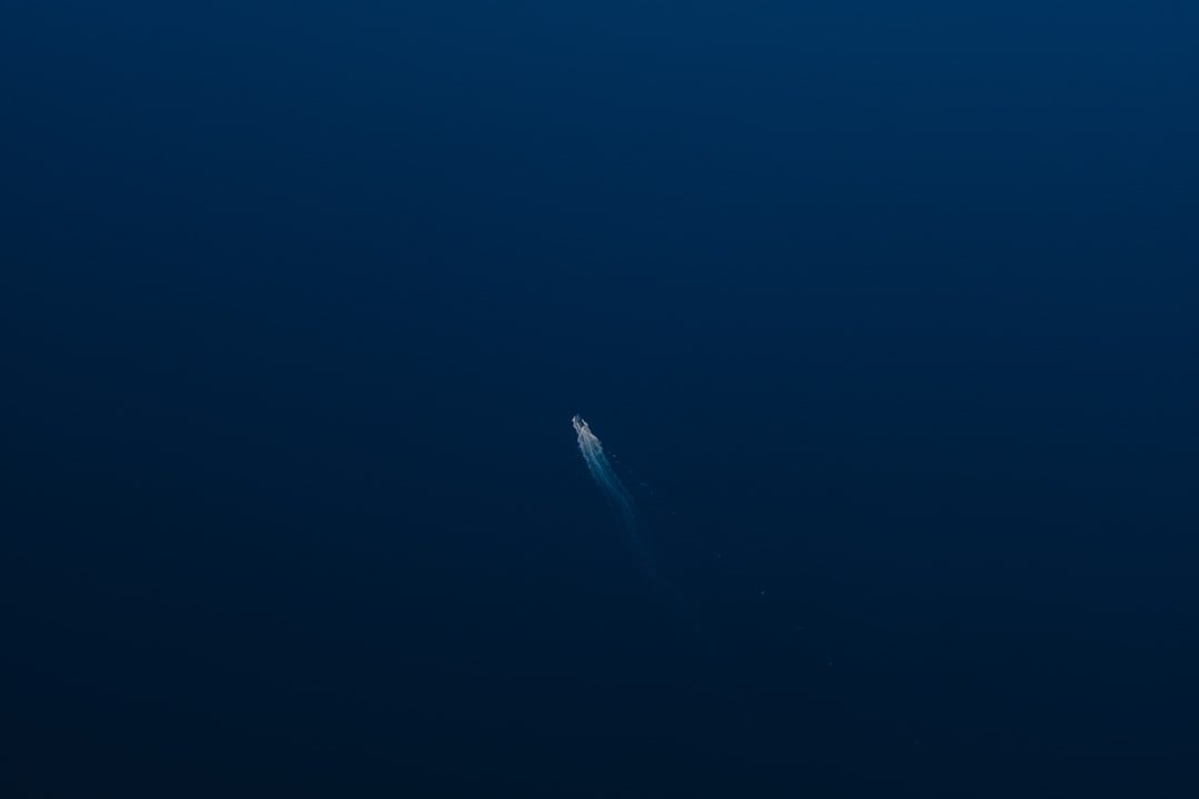 blue sky with white stars